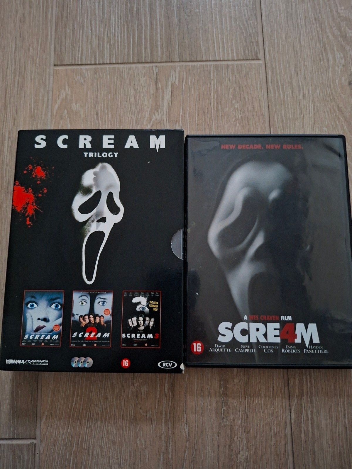 Scream DVD Collectie (1, 2, 3 Trilogy Boxset + Scream 4), Cd's en Dvd's, Ophalen of Verzenden, Nederlands, Nederlands
