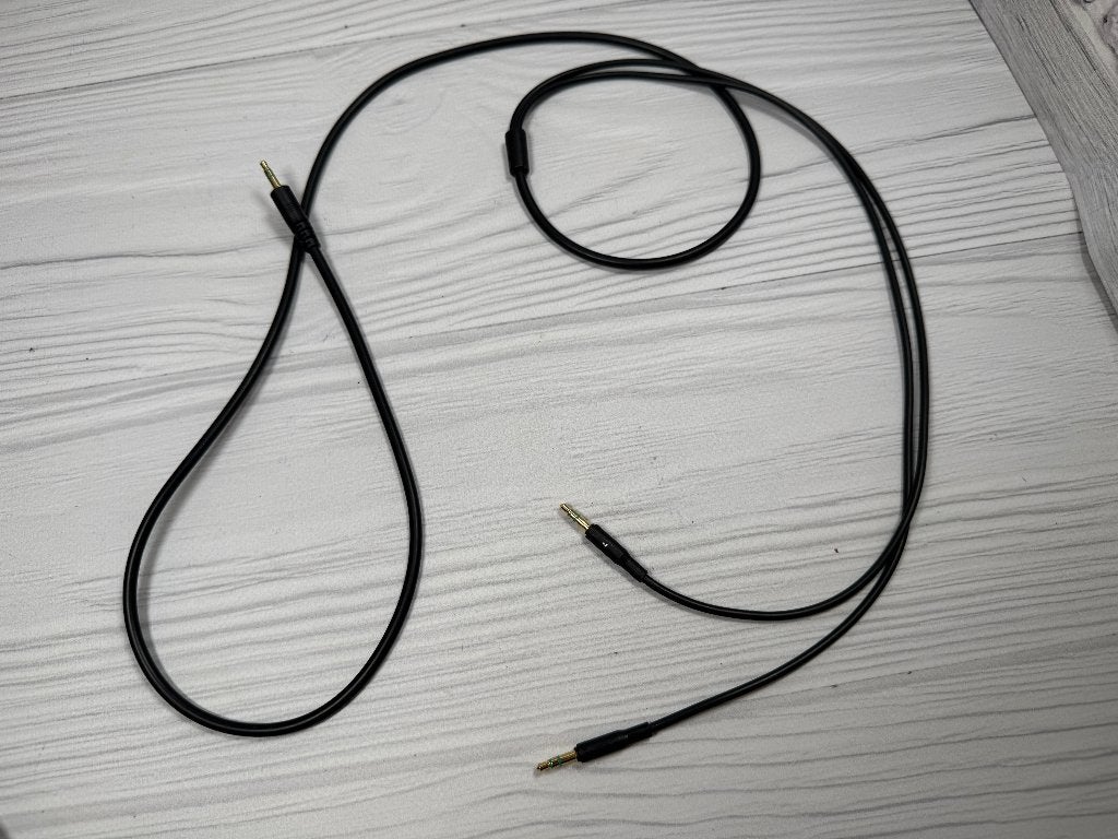Hoofdtelefoonkabel 3.5mm naar 3.5mm audiokabel muziek, TV, Hi-fi & Vidéo, Enlèvement, Comme neuf, Moins de 2 mètres, Autres câbles