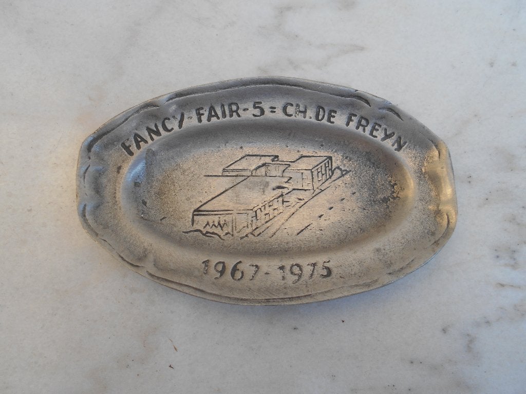 petit objet en étain Fancy fair 5 Ch. De Freyn 1967-1975, Antiek en Kunst, Ophalen of Verzenden
