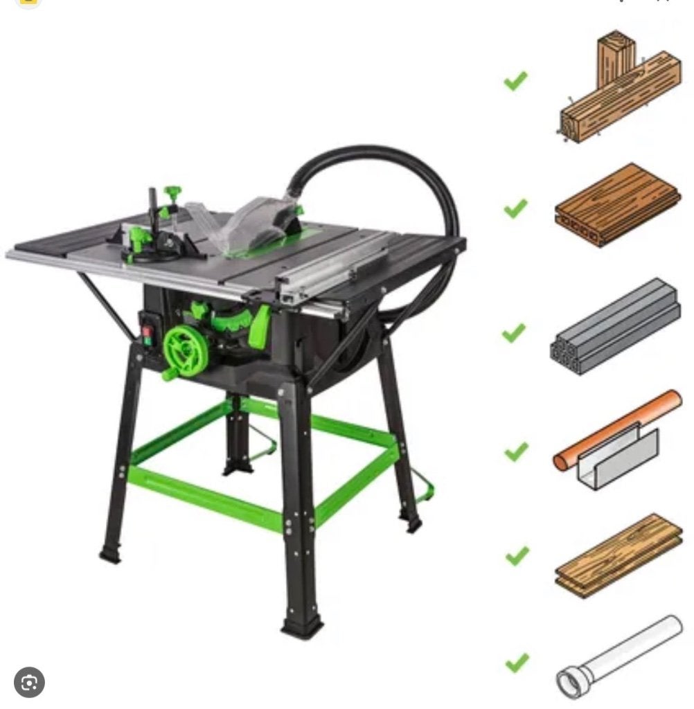 Tafelzaag fury 5, Doe-het-zelf en Bouw, Ophalen, Zo goed als nieuw