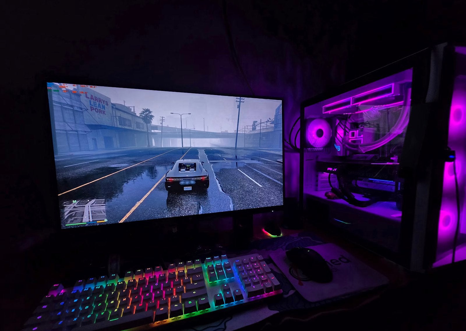 Krachtige Game Pc, Ryzen 7 9800x3d, Radeon RX 9700 XT, Computers en Software, Ophalen, 32 GB, Zo goed als nieuw, Gaming
