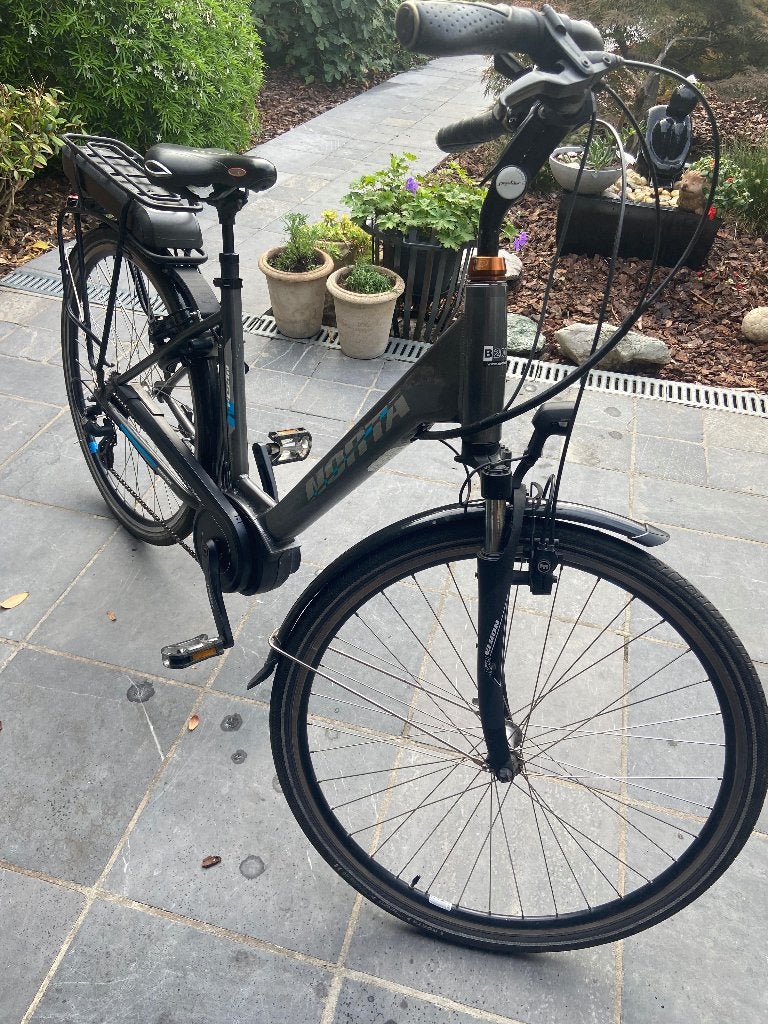 E bike damesfiets, Velgrem, 47 tot 50 cm, Versnellingen, Zo goed als nieuw