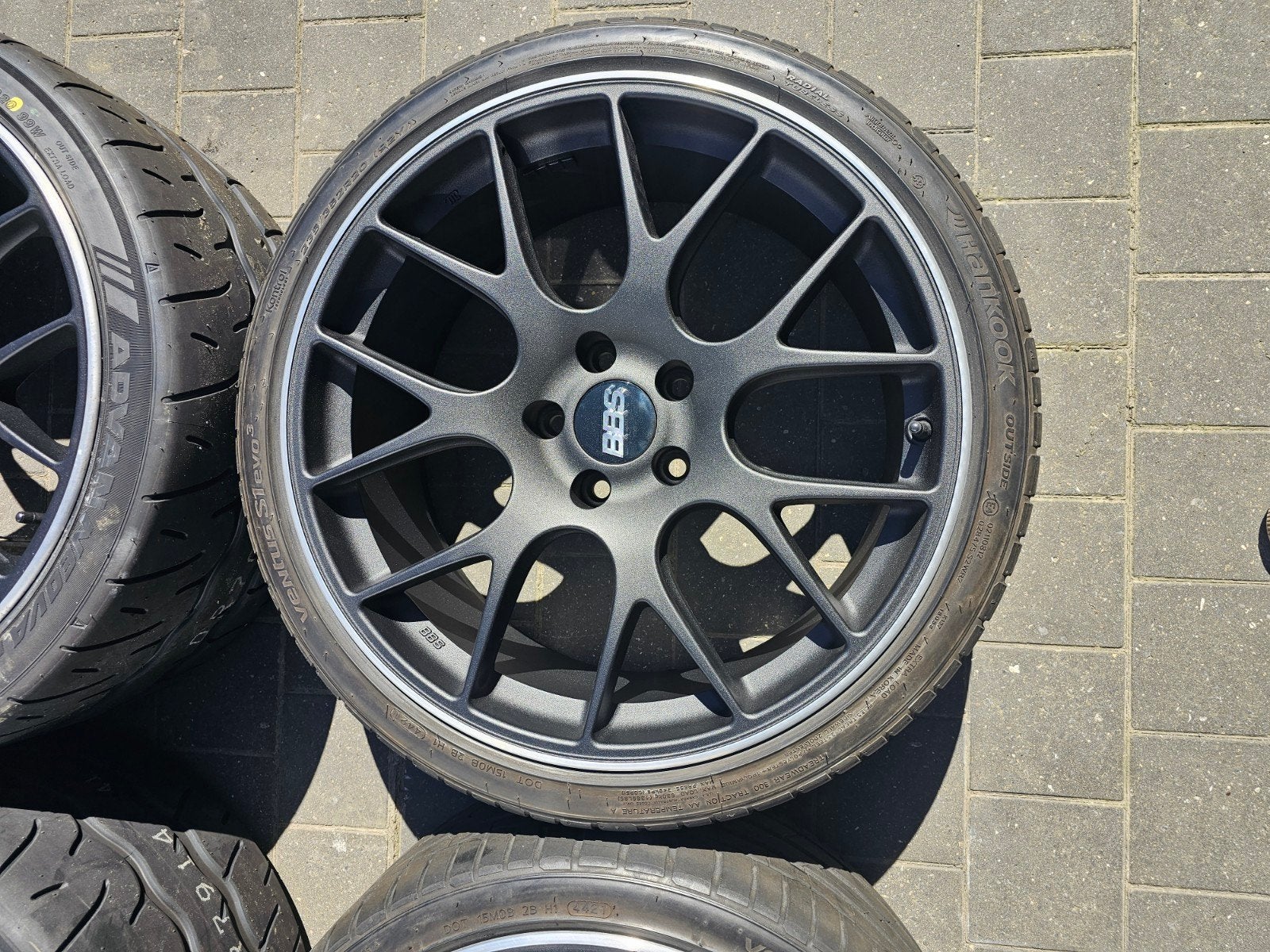 20" BBS CHR CH113 CH114 BMW 5x120 M2 M3 M4, Autos : Pièces & Accessoires, Pneus et Jantes, Pneus été, Enlèvement, Utilisé