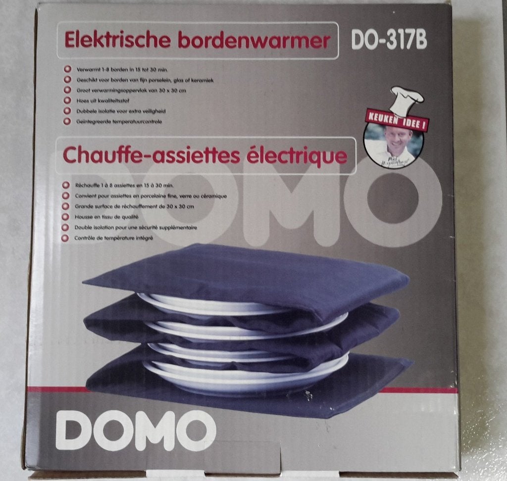 DOMO bordenverwarmer ( NIEUW ), Ophalen of Verzenden, Nieuw