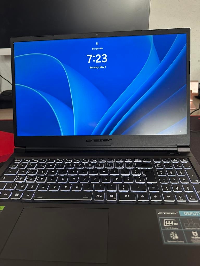 RTX4060 en i5-gamelaptop, Computers en Software, Ophalen, Gebruikt, Met videokaart, Gaming