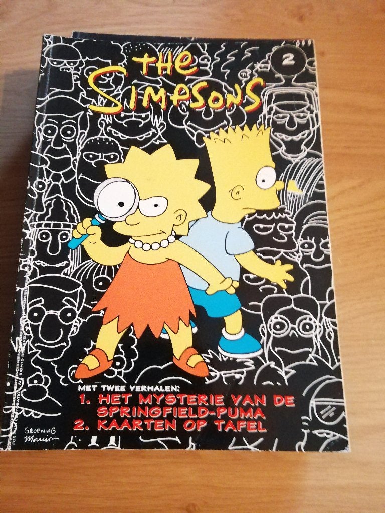 The simpsons strips, Boeken, Meerdere stripboeken, Ophalen of Verzenden, Gelezen, M. Groening