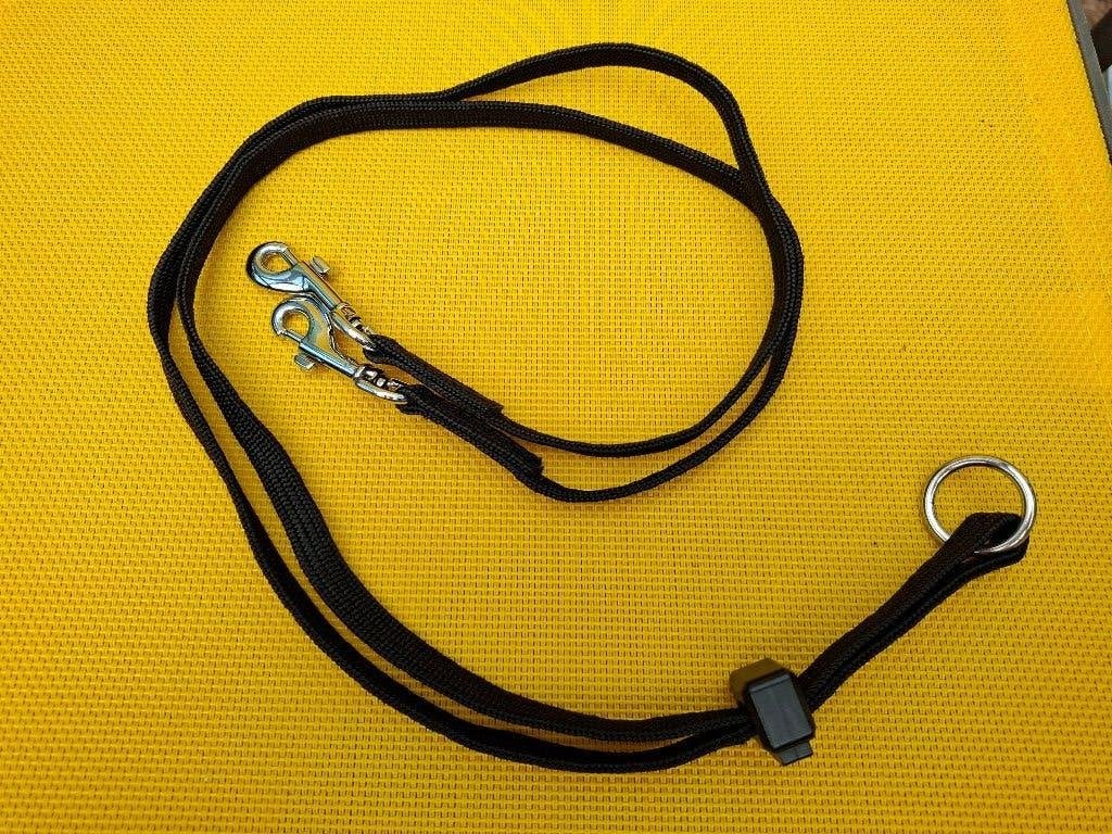 Coupleur de laisse noir pour petits chiens, Envoi, Comme neuf, Accessoires pour laisse pour chien
