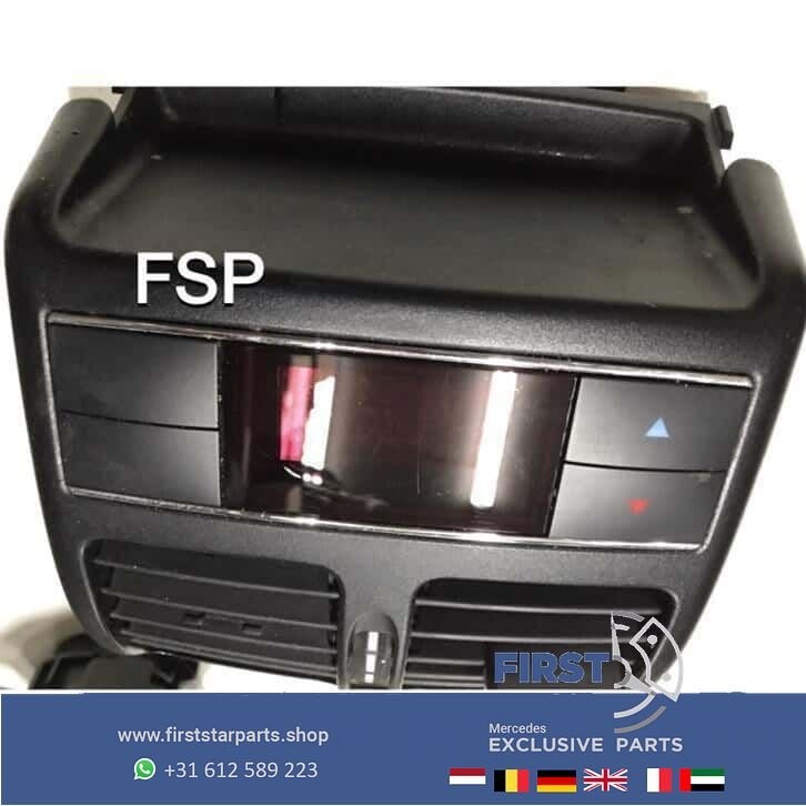 W204 W207 W212 C E Klasse digitale airco control Mercedes AC, Gebruikt, -, Ophalen of Verzenden, -