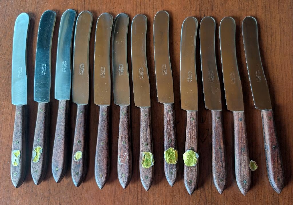 12  Vintage Manubelge Gembloux messen, Enlèvement ou Envoi
