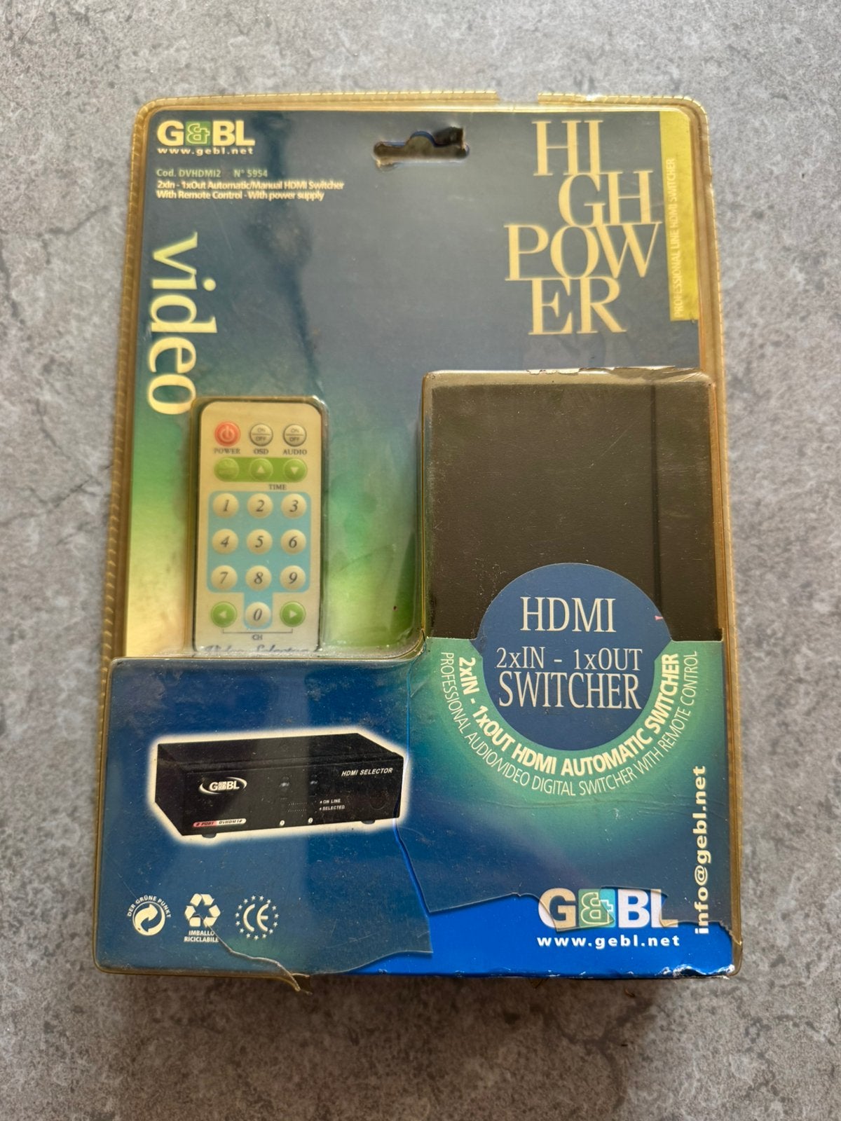 Nieuwe hdmi switcher, Ophalen of Verzenden, Zo goed als nieuw