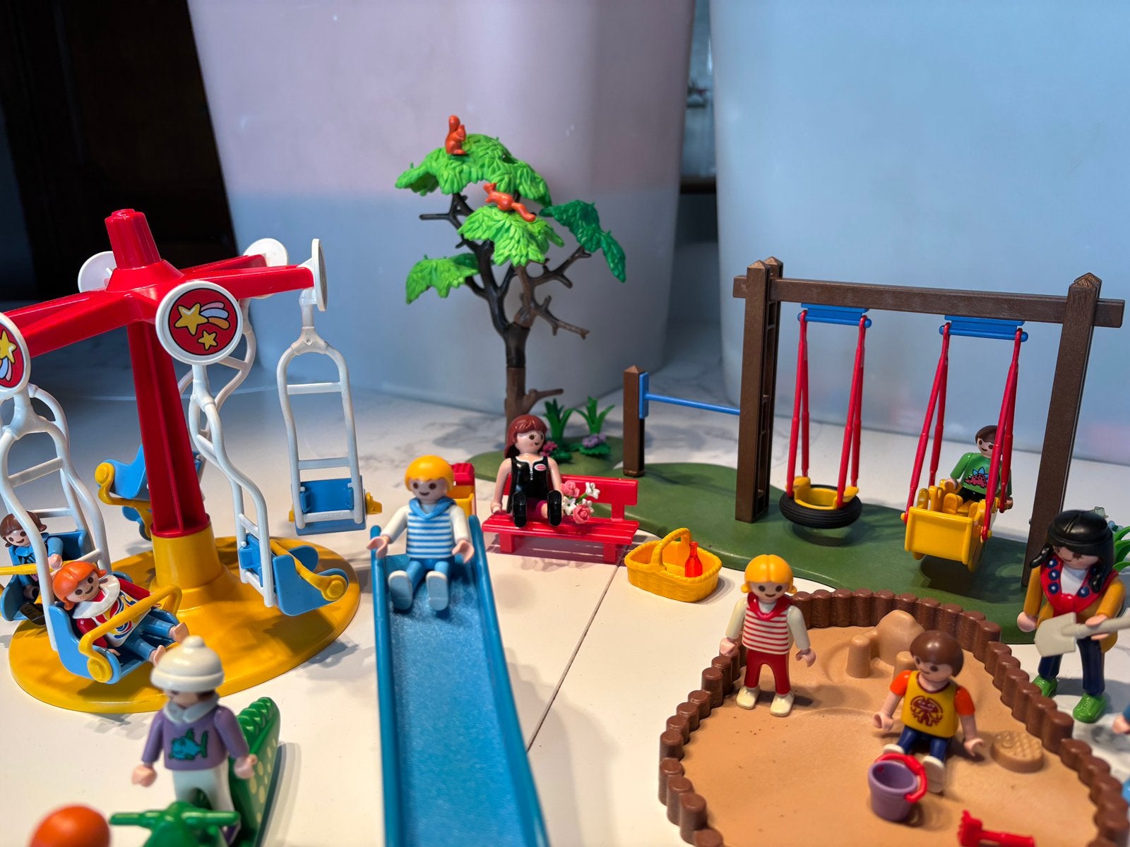 Playmobil 4070 - Aire de jeux pour enfants, Utilisé, Autres types, City life, Kit complet