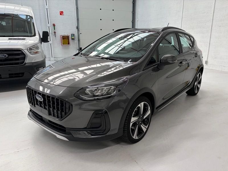 Ford Fiesta, Auto's, Voorwielaandrijving, Stof, Gebruikt, Zwart