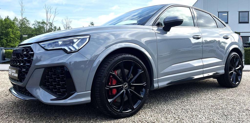 Audi RS Q3 RS Q3 Sportback 2.5 TFSI Quattro S tronic (EU6AP), Autos, Audi, Cuir, Argent ou Gris, Achat, 2480 cm³