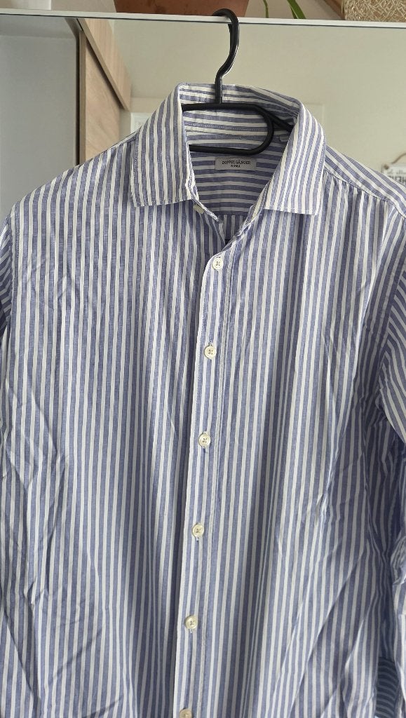 chemise italienne doppelgänger small, Vêtements | Hommes, Enlèvement ou Envoi, Tour de cou 38 (S) ou plus petit, Comme neuf, Bleu