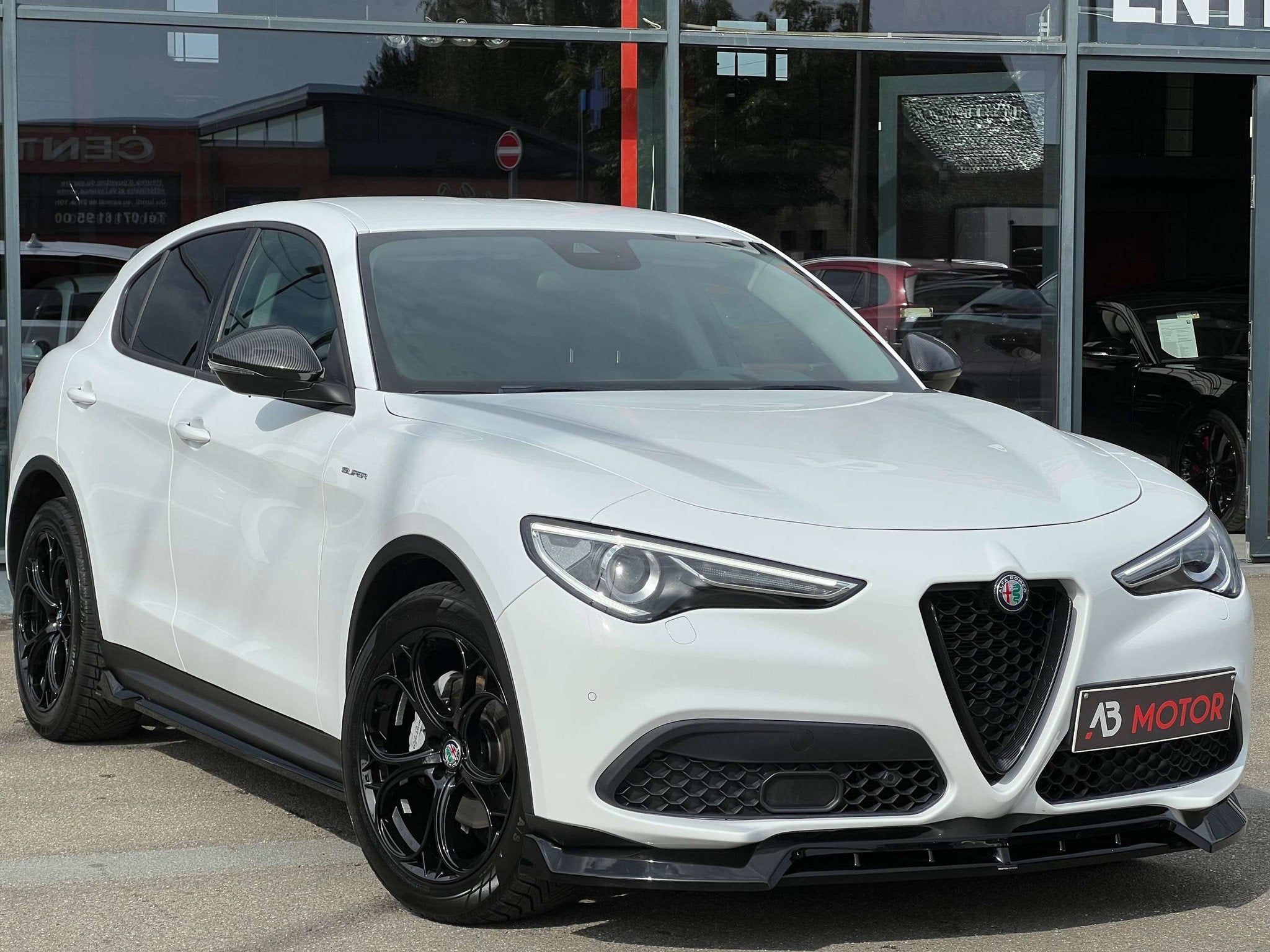 Alfa Romeo Stelvio 2.2 MJD Super Cuir Caméra Kit Maxton, Automaat, Gebruikt, 4 cilinders, Bedrijf