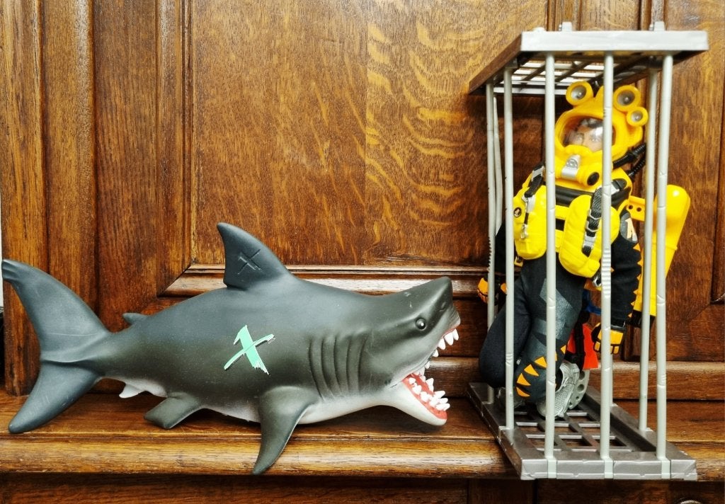 Action Man "X-Shark", Ophalen of Verzenden, Zo goed als nieuw