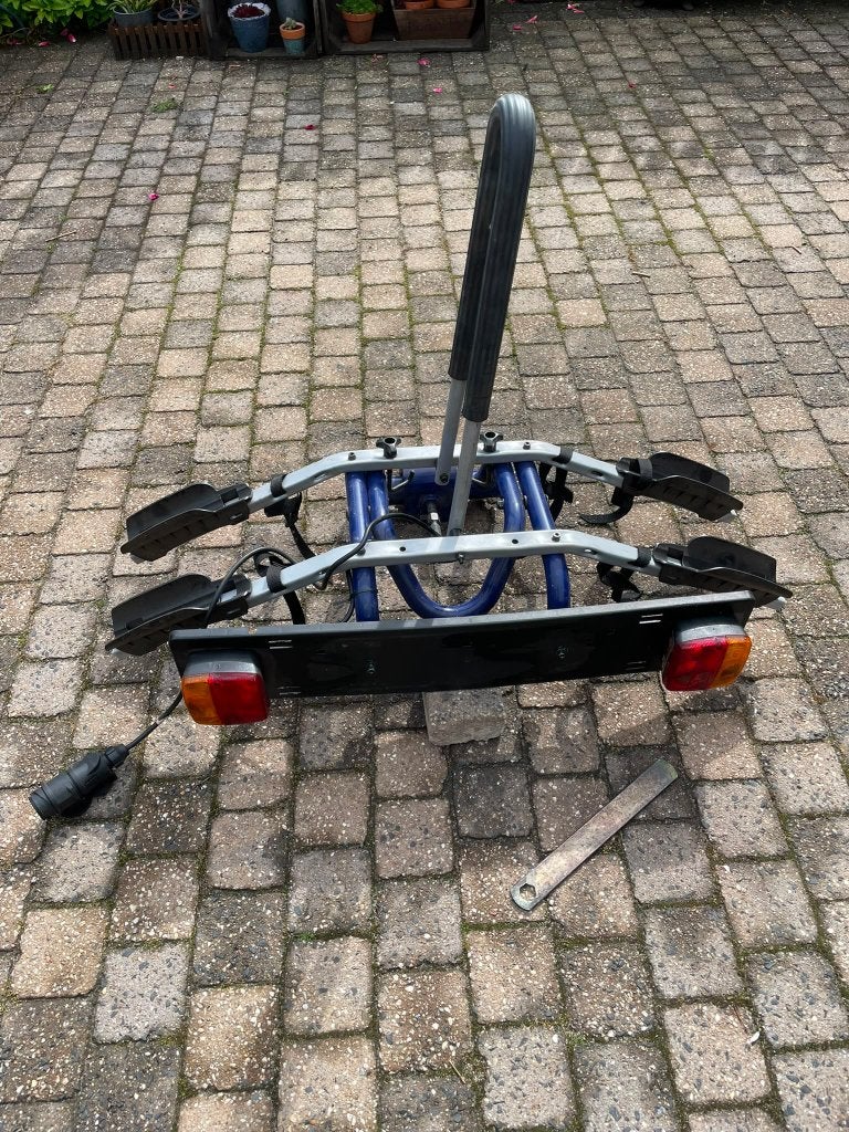 Fietsendrager 2 fietsen Norauto., Ophalen, 2 fietsen, Zo goed als nieuw, Trekhaakdrager