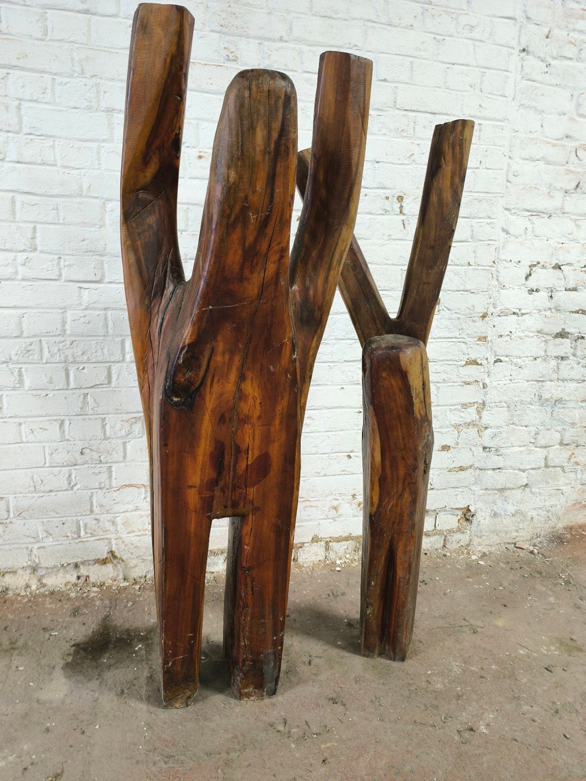 Sculptures de Roland Lavianne. Houten beeld. faire une offre, Antiquités & Art, Art | Sculptures & Bois, Bois
