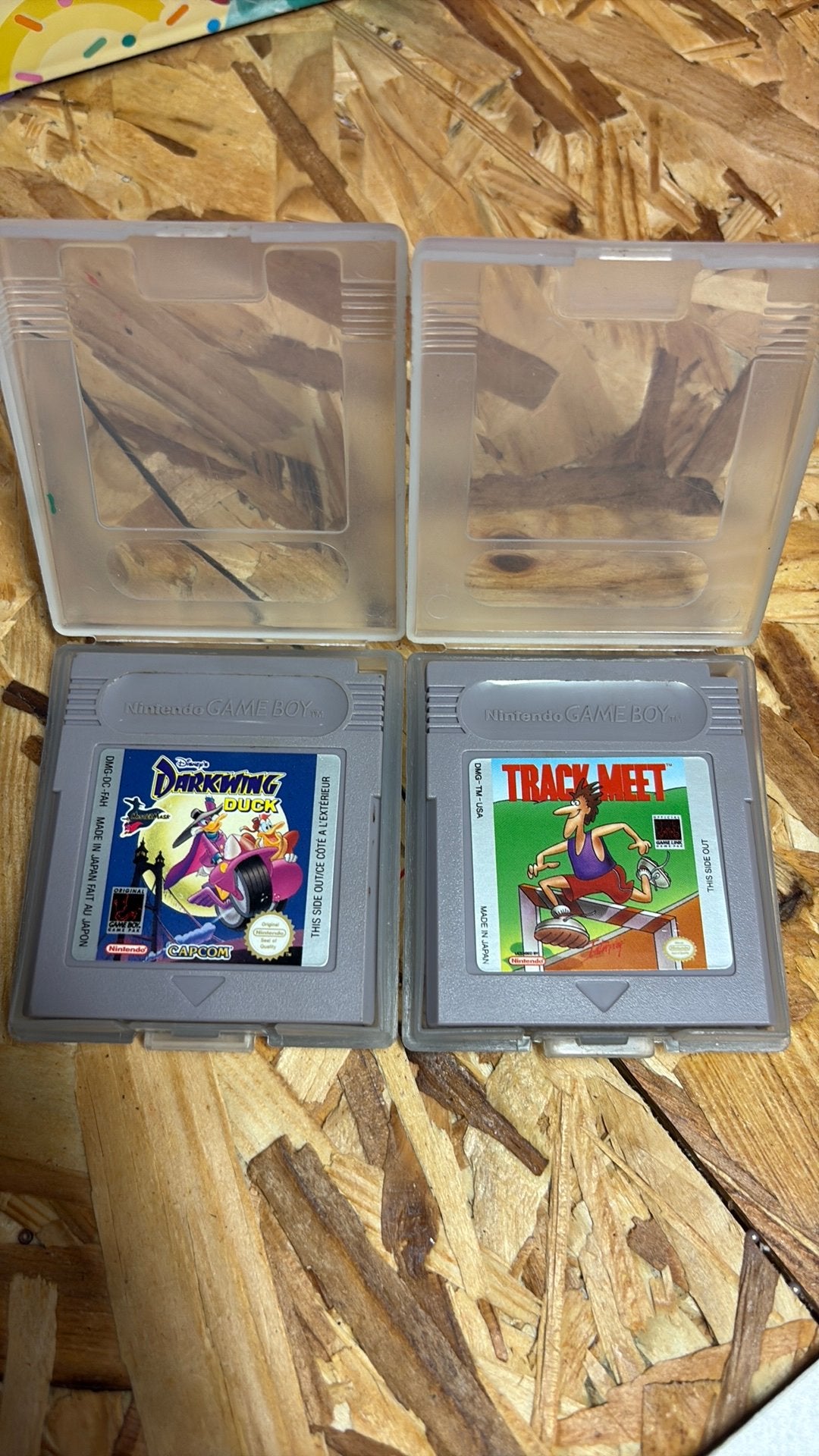 Jeux Game Boy Darkwing Duck et Track Meet, Consoles de jeu & Jeux vidéo, Envoi, Comme neuf