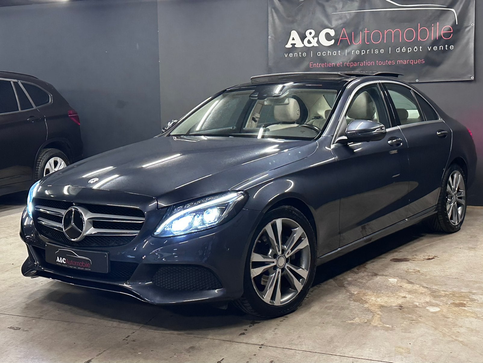 Mercedes c220d Pano • Automatique • Cuir, Autos, Cuir, Achat, Entreprise, Automatique