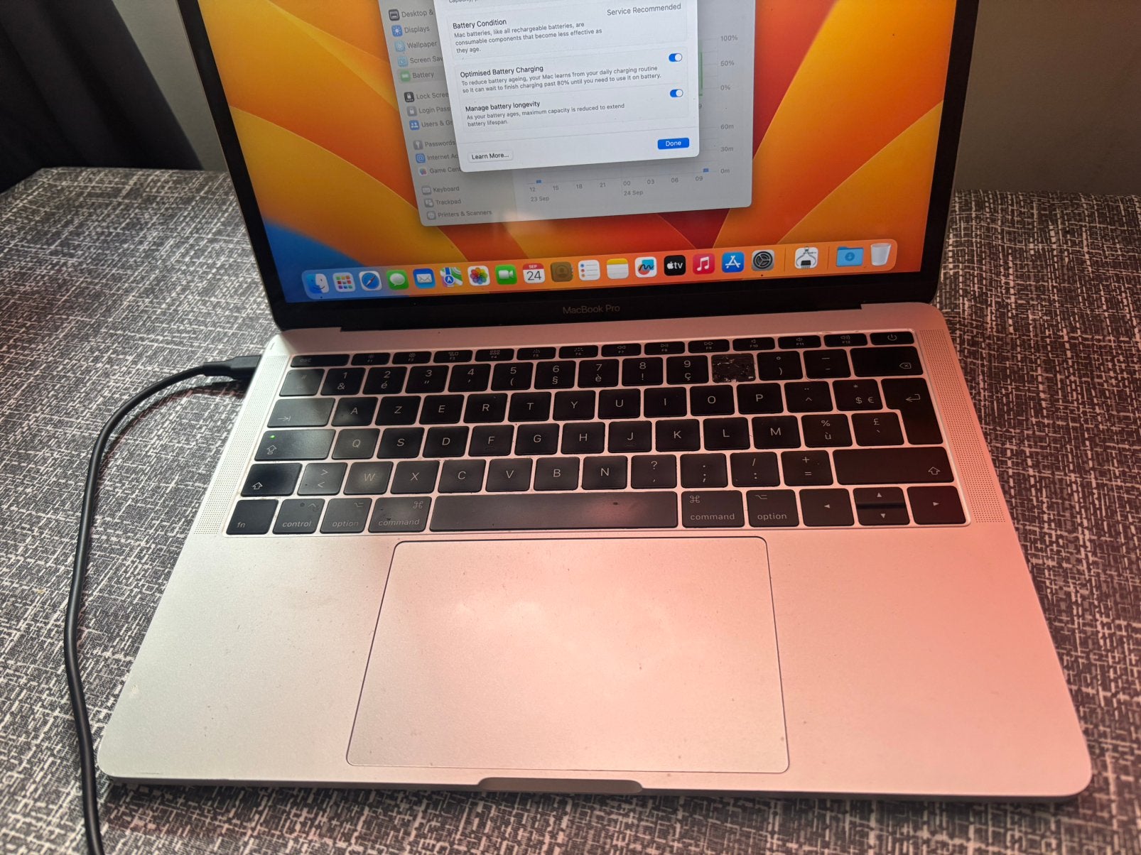 MacBook pro a1708, Gebruikt, 2 tot 3 Ghz, 8 GB, Ophalen of Verzenden