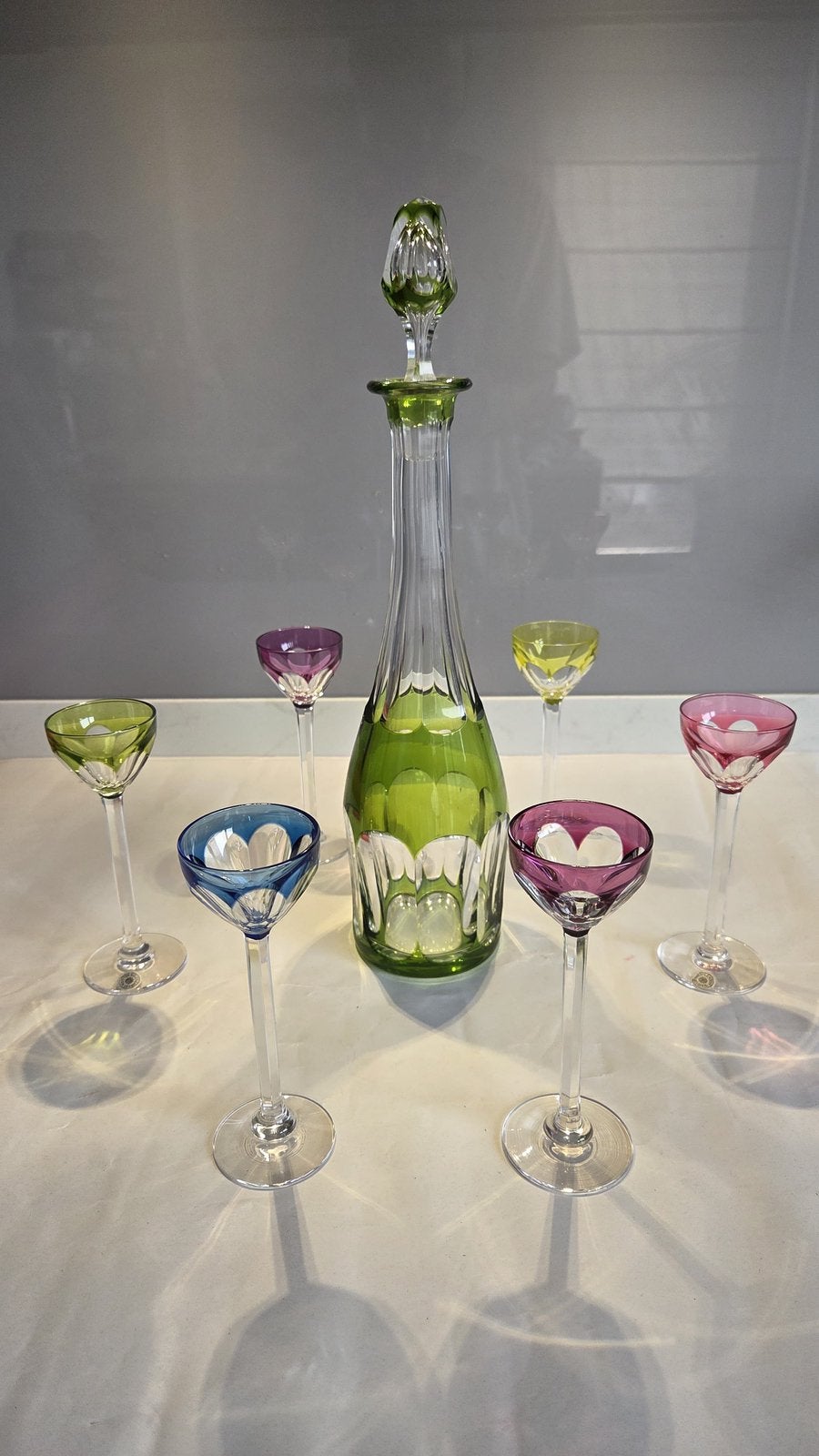 Carafe Val Saint Lambert, Ophalen