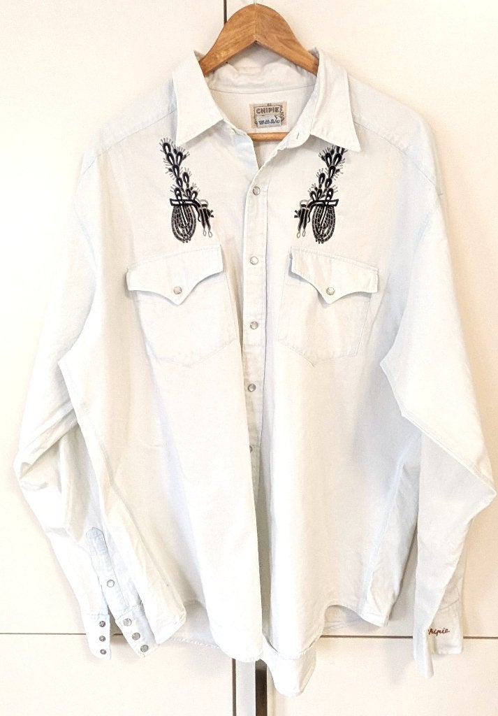 5 chemises CHIPIE vintage, Enlèvement ou Envoi, CHIPIE, Taille 56/58 (XL), Porté