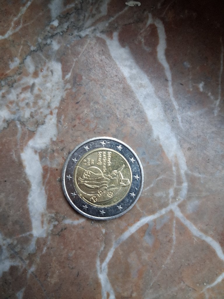2 euromunt nationale loterij 2025, Ophalen, België, 2 euro, Losse munt