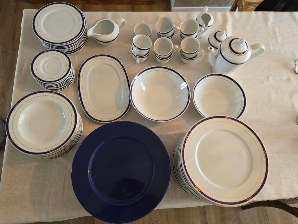 Service de table Mitterteich Bavaria 12 pers vintage complet, Maison & Meubles, Accessoires pour la Maison | Sous-verres & Sous-plats