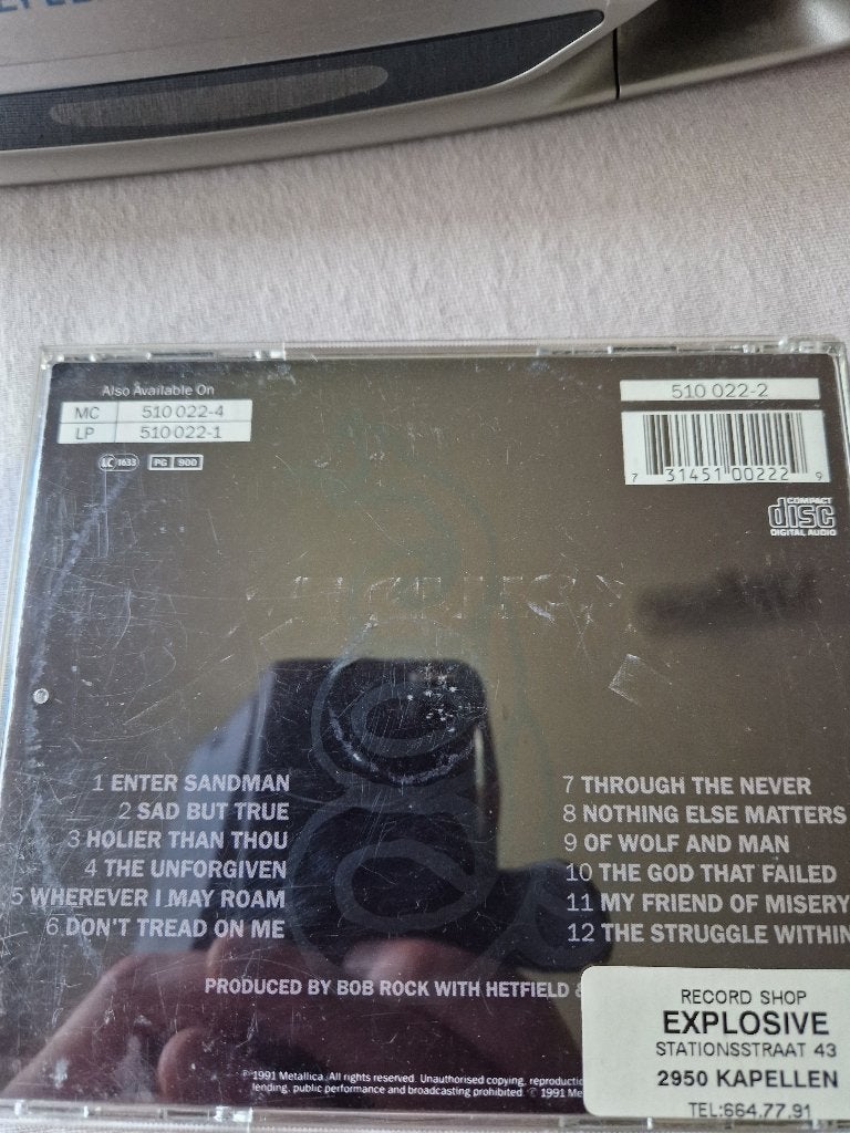 CD Metallica Vertigo, Ophalen
