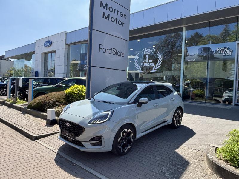 Ford Puma ST-LINE X MHEV Ecoboost 155PK AUT OC3681 *46599*, Auto's, Ford, Automaat, Puma, Zwart, Overige kleuren