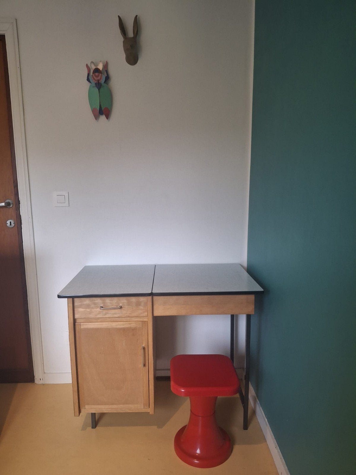 kinderbureau Obumex vintage, Ophalen, Gebruikt, Kinderbureau, 55 cm