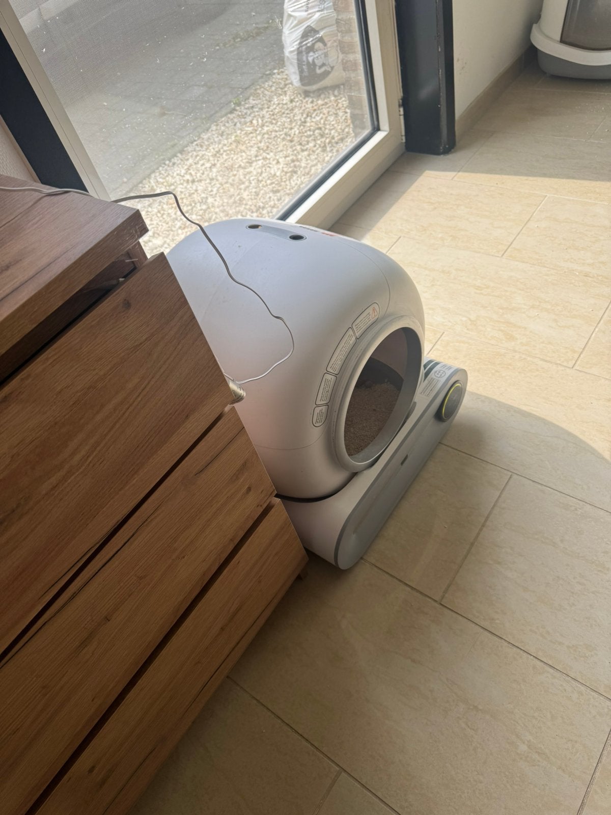 Elektrische kattenbak, Ophalen, Zo goed als nieuw