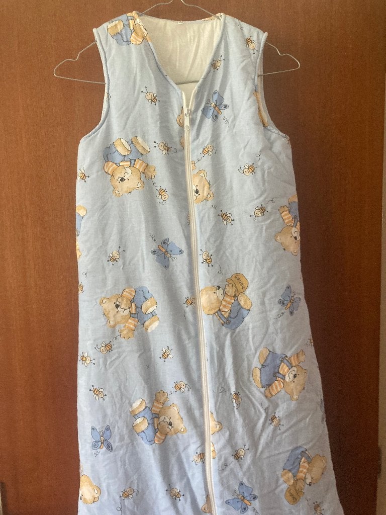 Sac de couchages t 110cm plus peignoir gratuit parfait état, Enlèvement, Utilisé, Garçon ou Fille