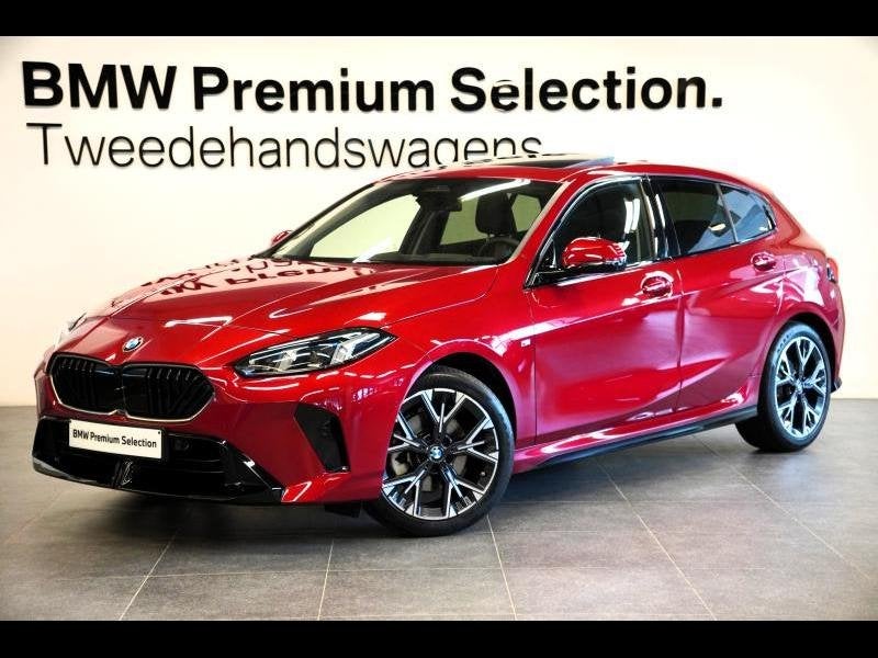 BMW 1-Serie M EXT. PANORAMADAK DRIVE ASSIST PLUS LEDER 360 C, Auto's, BMW, 1498 cc, USB, Bedrijf, 5 deurs