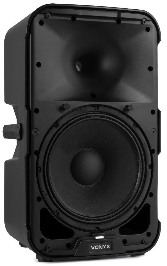Luidspreker 12 inch 400 - 800 Watt, Vonyx VD712A, Slimme speaker, Nieuw, Ophalen of Verzenden, Basreflex