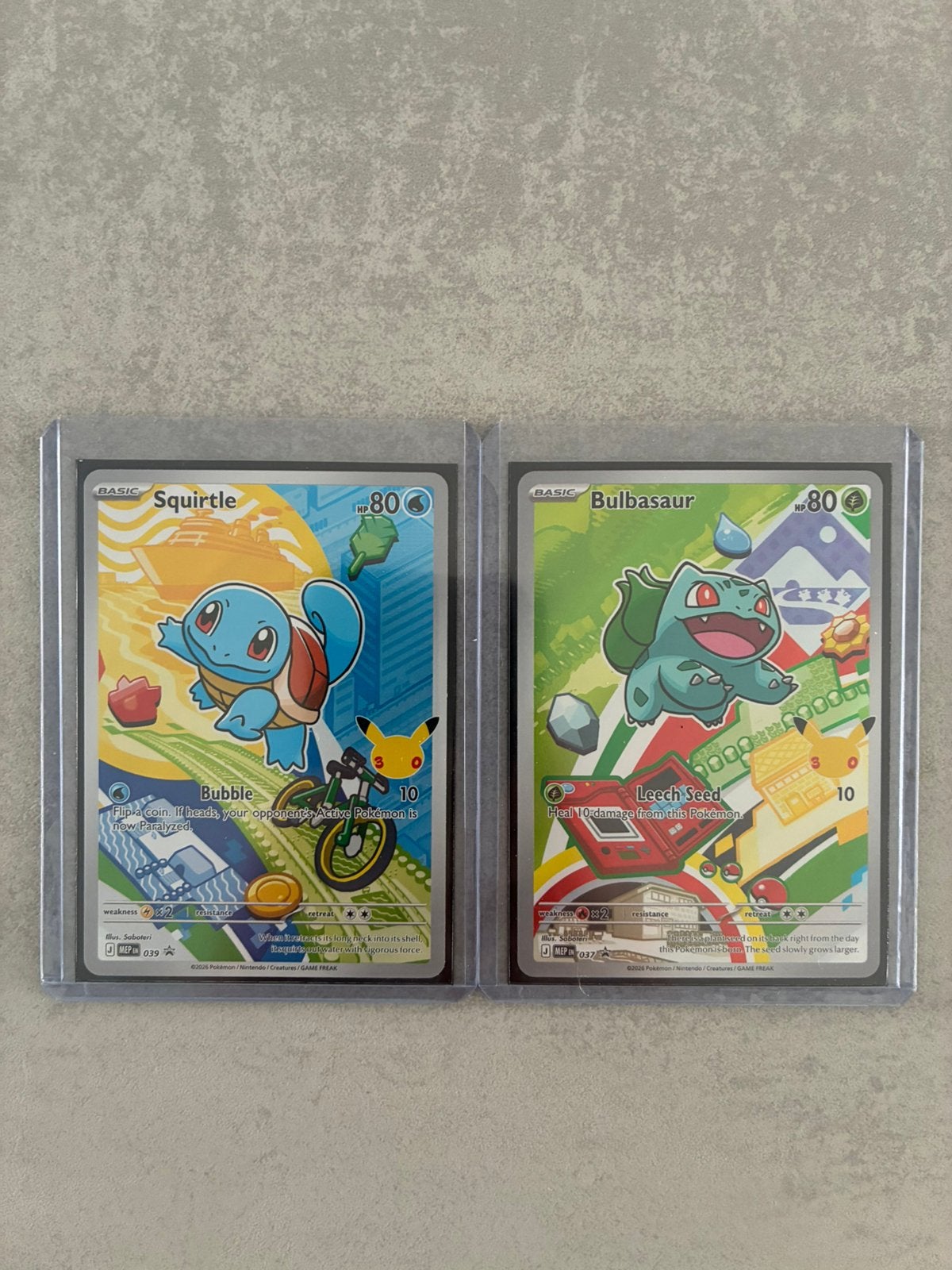 First Partners Bulbasaur & Squirtle, Enlèvement ou Envoi, Comme neuf