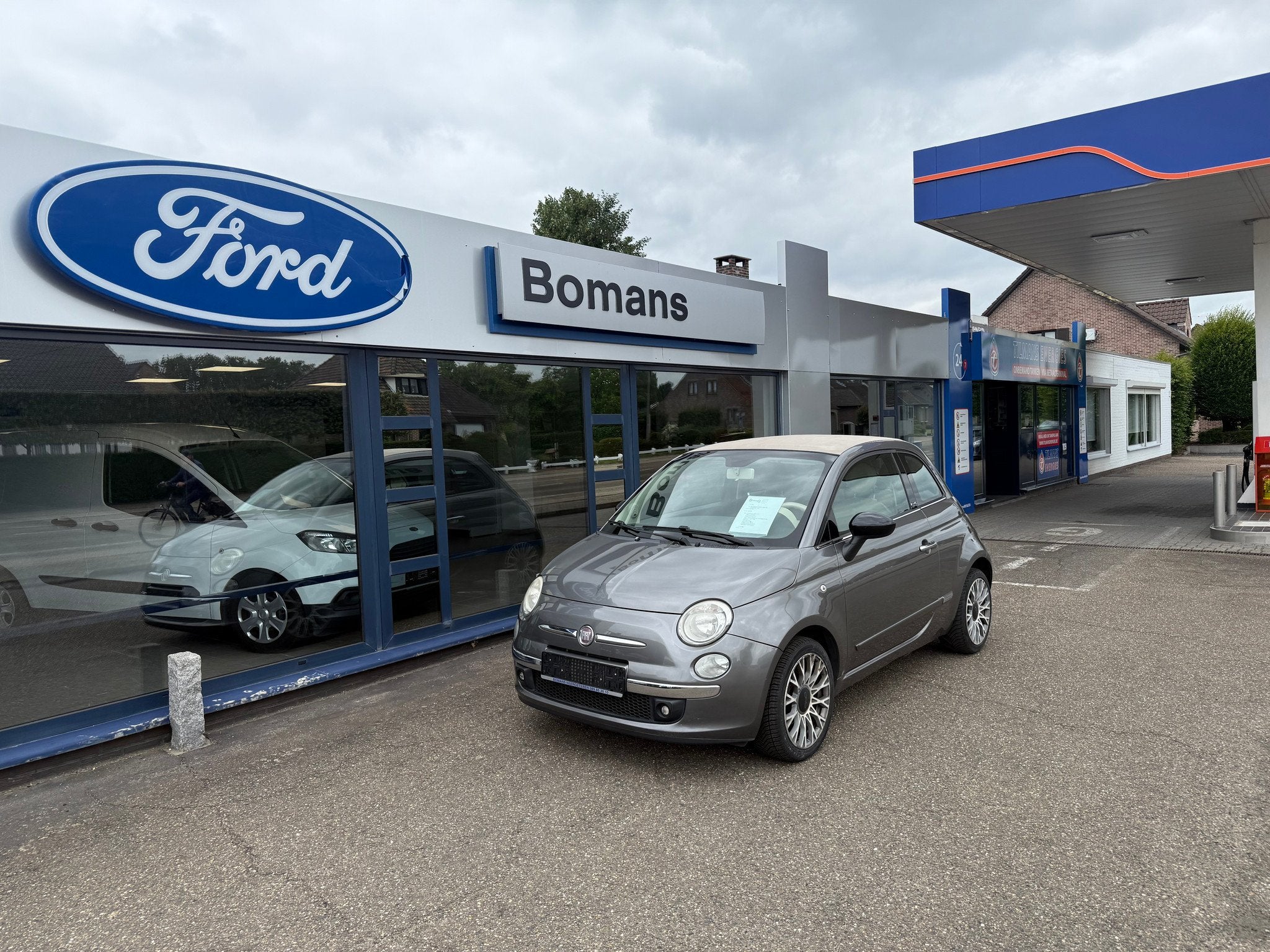 Fiat 500 Cabrio 0.9I Twinair 86PK M5, Autos, Fiat, Cuir, Euro 5, Achat, 63 kW