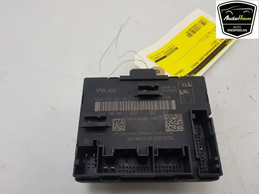 ORDINATEUR VEROUILLAGE CENTRALISE Audi A3 (8V1 / 8VK), Utilisé, Audi