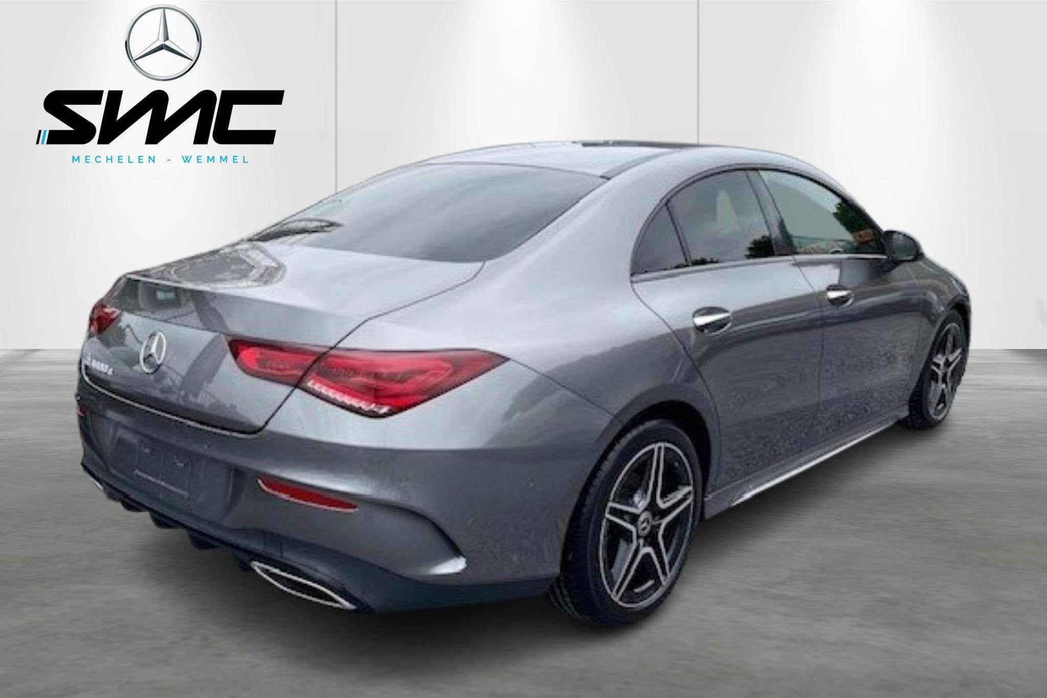Mercedes-Benz CLA CLA 180 d AMG Line, Auto's, Mercedes-Benz, Stof, Zwart, 4 cilinders, Bedrijf
