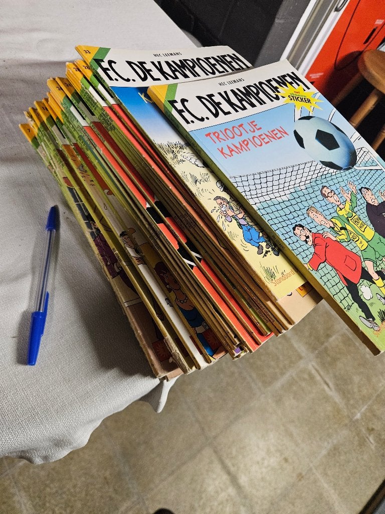 Stripboeken fc de kampioenen, Plusieurs BD, Enlèvement, Comme neuf