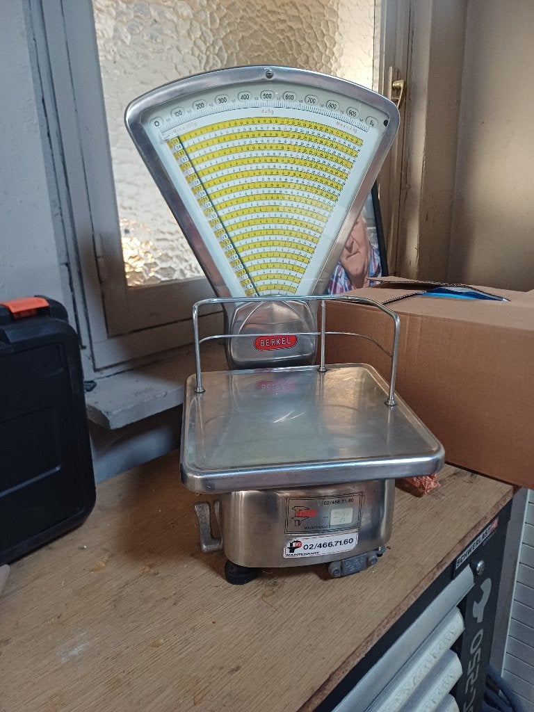 Berkel  weegschaal  tot 2 kg, Enlèvement