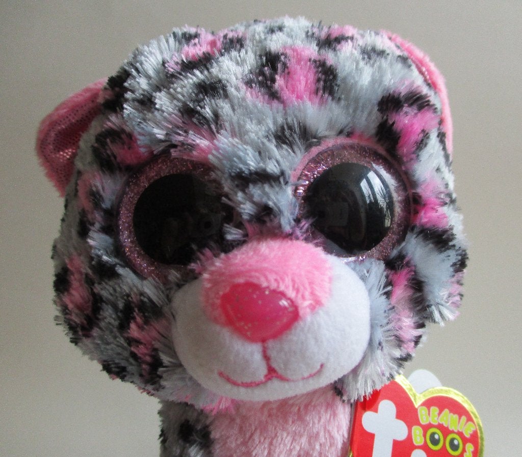 TY:TASHA-1-2015- De LEOPOLD CAT-15cm-MINT-EXCELLENT-VINTAGE, Handgemaakt, Nieuw, Kat, Meerkleurig