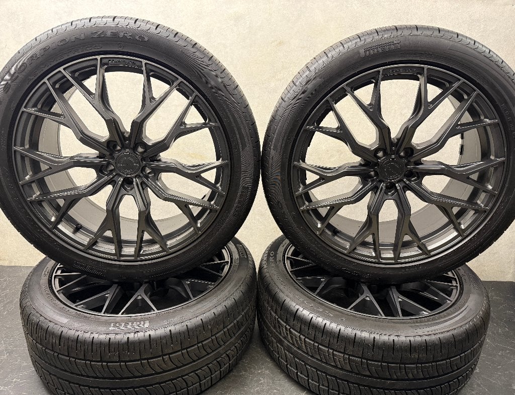 5x112 22 inch Concaver Audi RS Q8 SQ8 4M Velgen + Banden, Ophalen, Audi