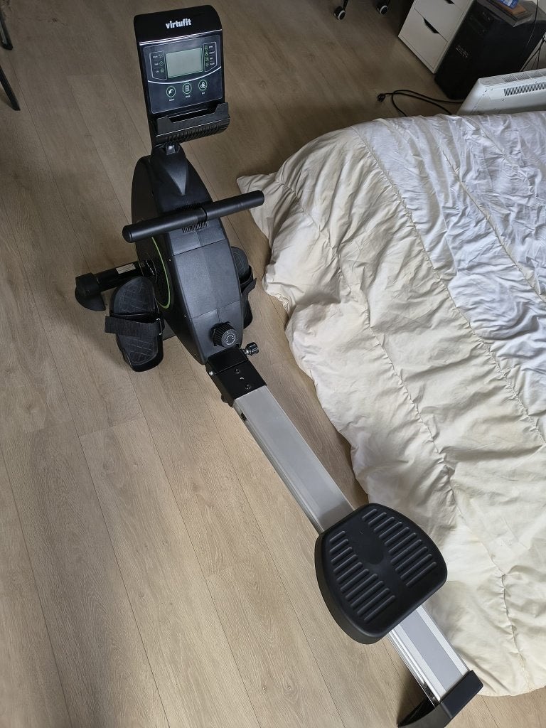 Roeimachine Virtufit Row 600i, Ophalen, Zo goed als nieuw, Aluminium, Roeitrainer