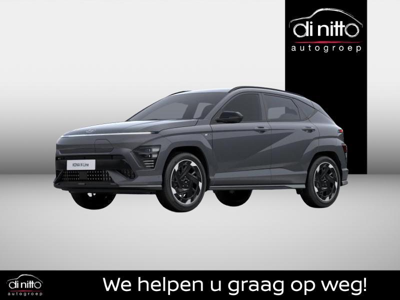 Hyundai KONA 65KWH FEEL 150KW - 204PS - 0G, Auto's, Hyundai, Automaat, Stof, Zwart, 5 zetels