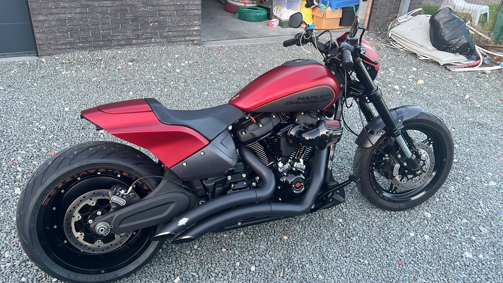 Prachtige Harley Davidson FXDR in uitstekende staat, Motoren, 2 cilinders, Particulier, Meer dan 35 kW, Chopper