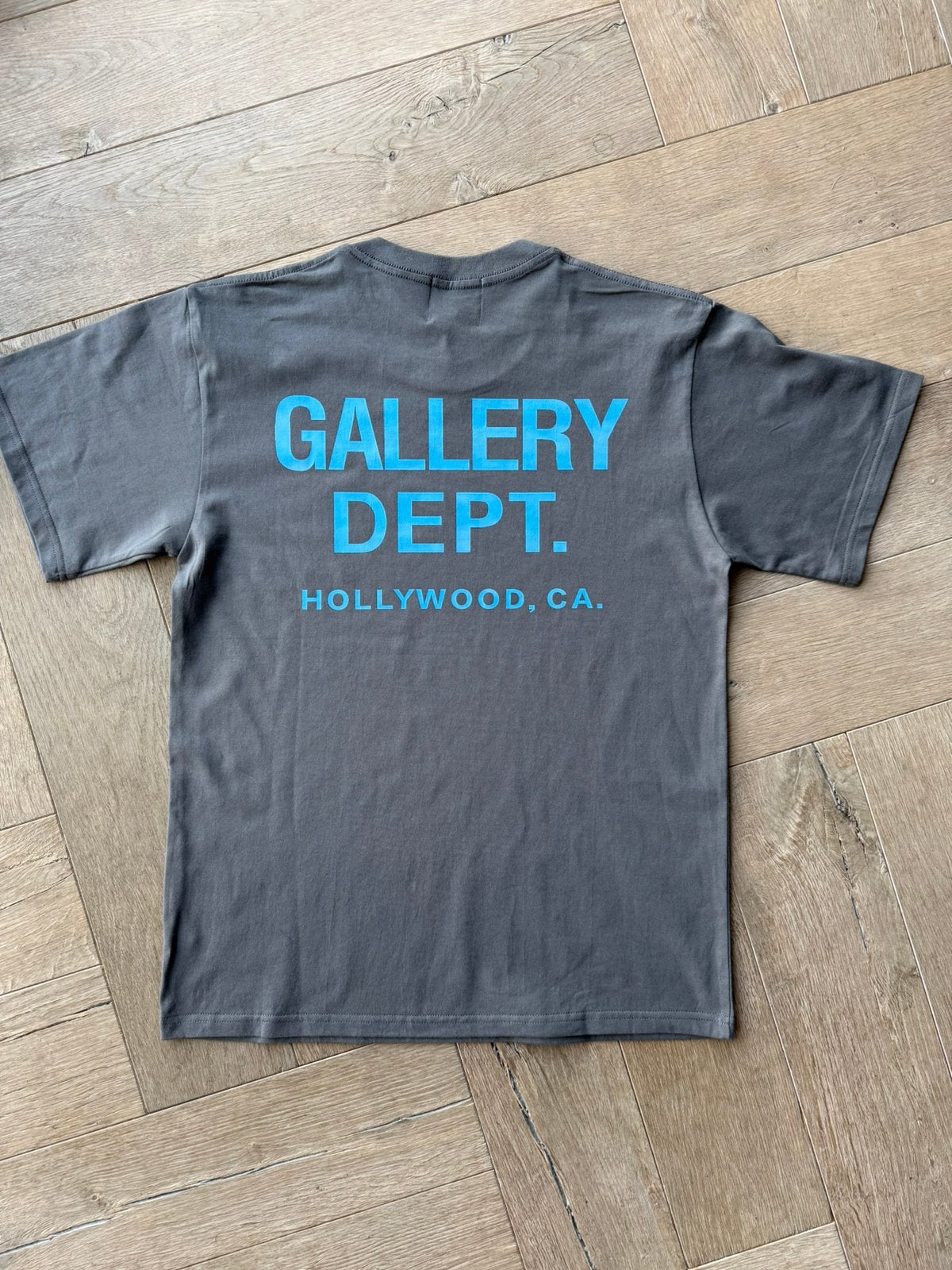 Gallery Dept shirt grijs/blauw, Ophalen of Verzenden, Nieuw, Maat 46 (S) of kleiner, Grijs