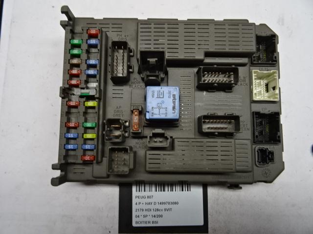 ORDINATEUR UNITE COMMANDE ELECTRONIQUE 807 (1499703080), Utilisé, Peugeot