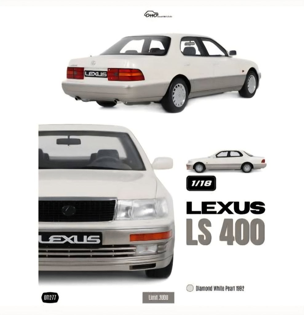 Pré-commande !! Lexus LS 400 Diamond White Pearl 1/18ème, Hobby & Loisirs créatifs, Neuf, OttOMobile, Enlèvement ou Envoi, Voiture